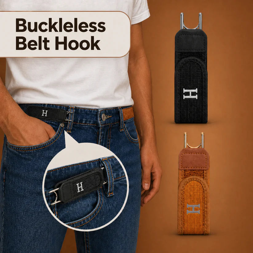Buckle-Free Belt Pair